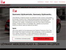 Tablet Screenshot of debecki.motogrono.pl